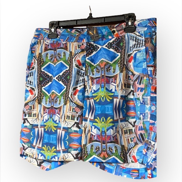Tabs Swim Trunks Bermuda Shorts Graham Foster 2.0 Limited Ed Men's Size 32 - Picture 4 of 9